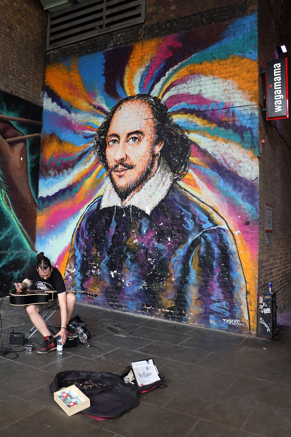 London Tourist Weekend - Shakespeare Mural
