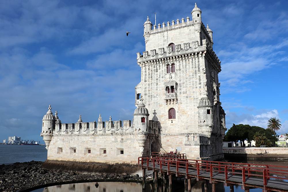 Belem Tower Lisbon Portugal at sunrise