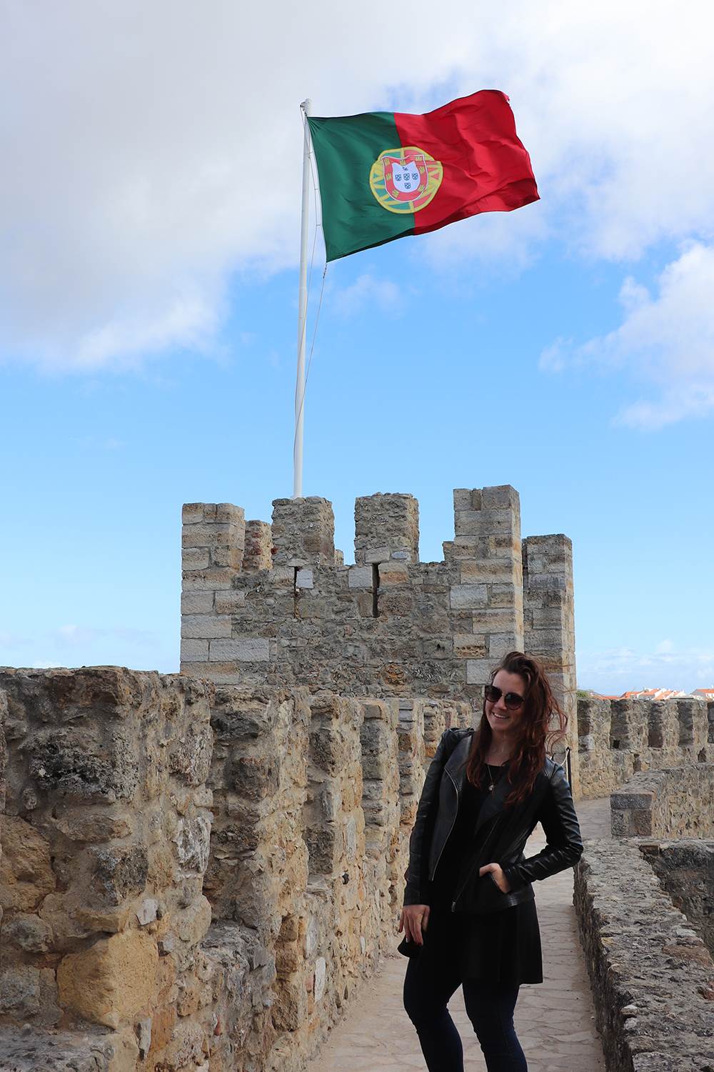 What to Do in Lisbon - Kelly at Sao Jorge Castle