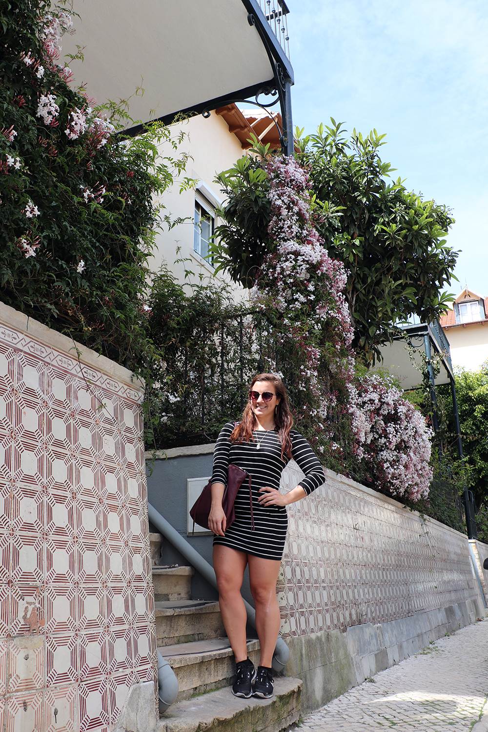 Narrow cobblestone streets of the historic Alfama neighborhood