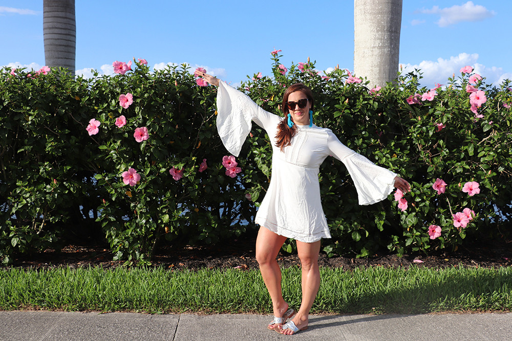 Bell Sleeves in BB Dakota Charrelle Dress