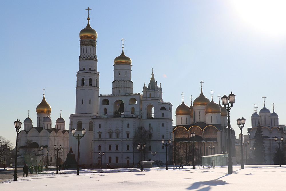 Cathedrals and Churches in Moscows Kremlin