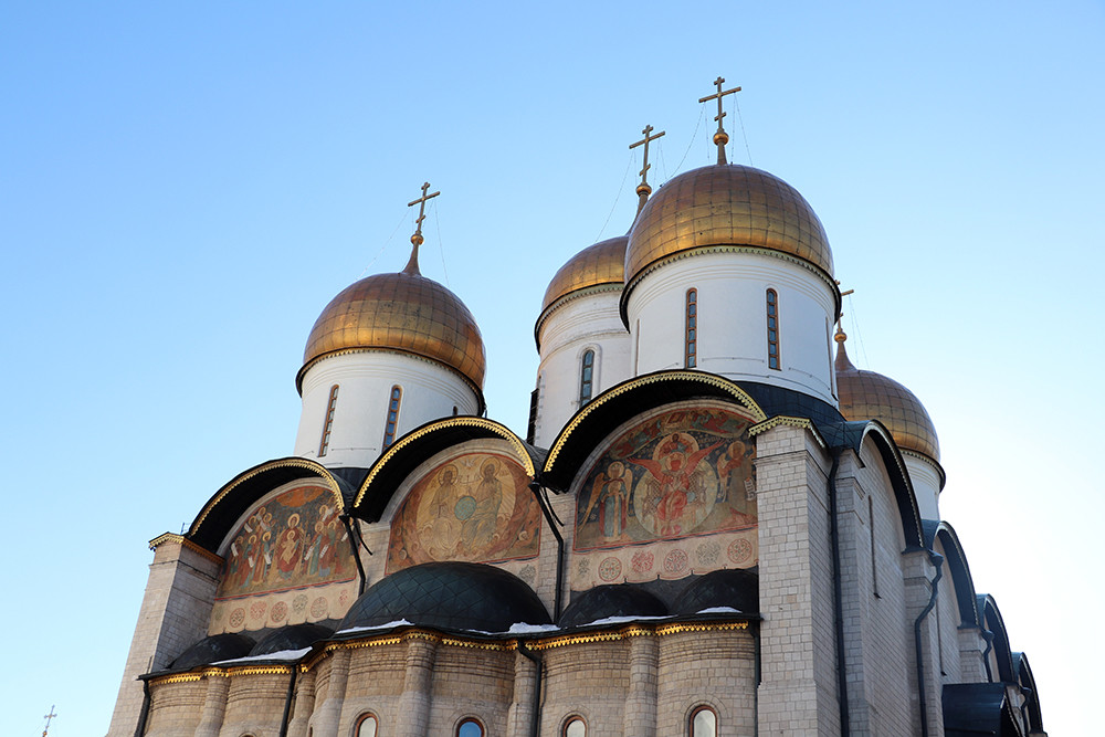 Dormition Cathedral in the Moscow Kremlin