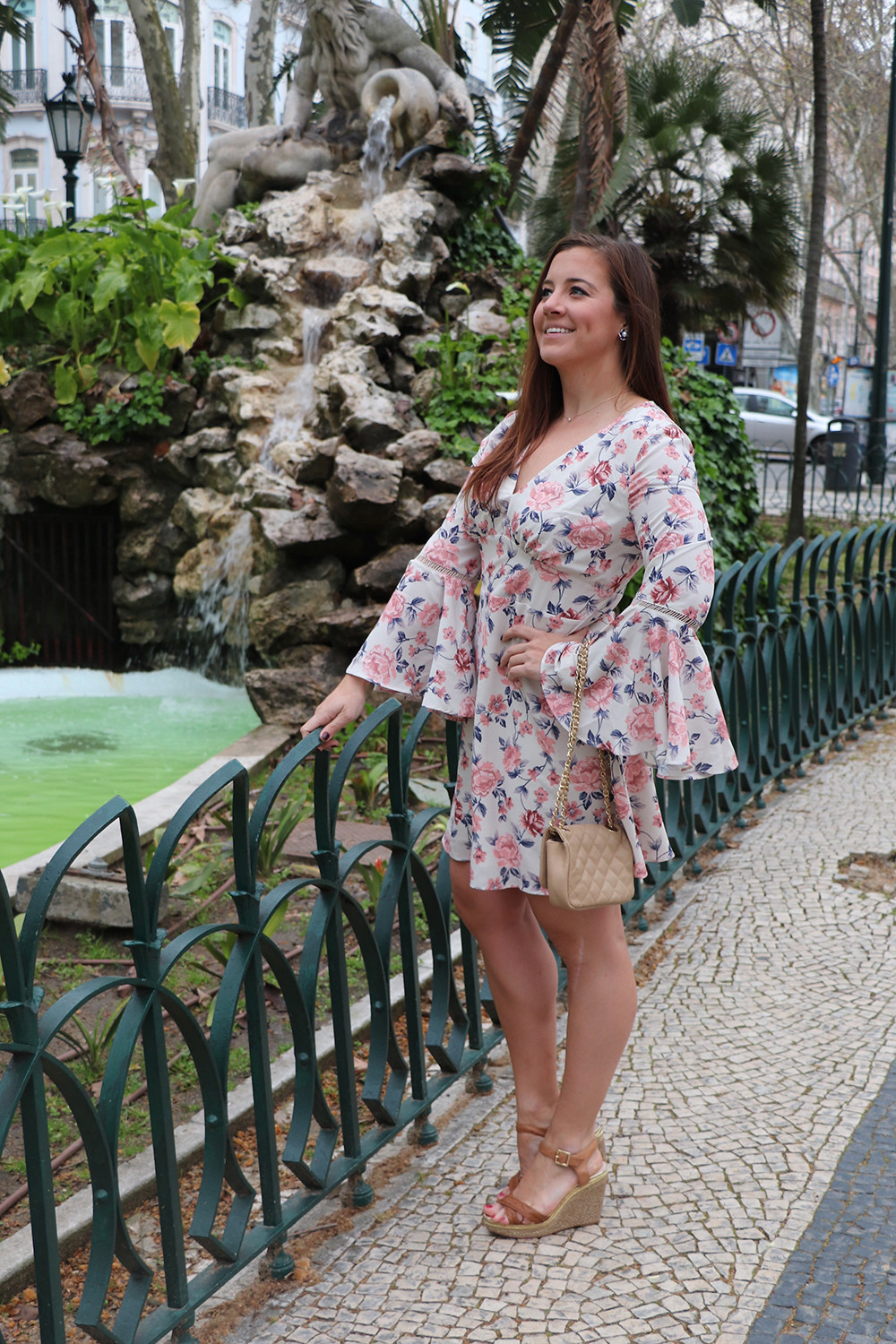 Ella Moon Bell Summer Dress in Lisbon