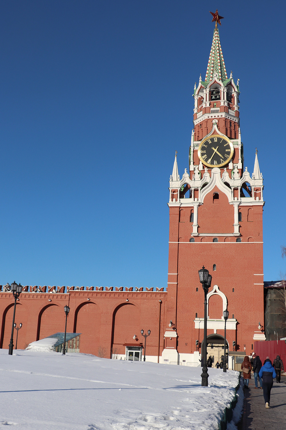 Nikolskaya Tower at the Moscow Kremlin