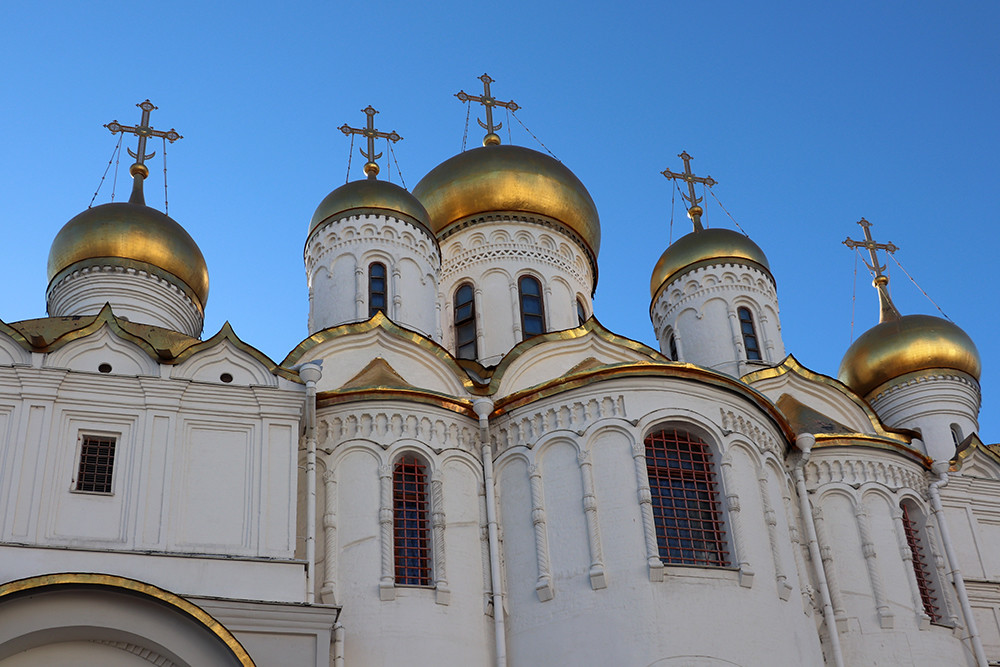 Patriarch's Palace and the Church of the Twelve Apostles at the Moscow Kremlin