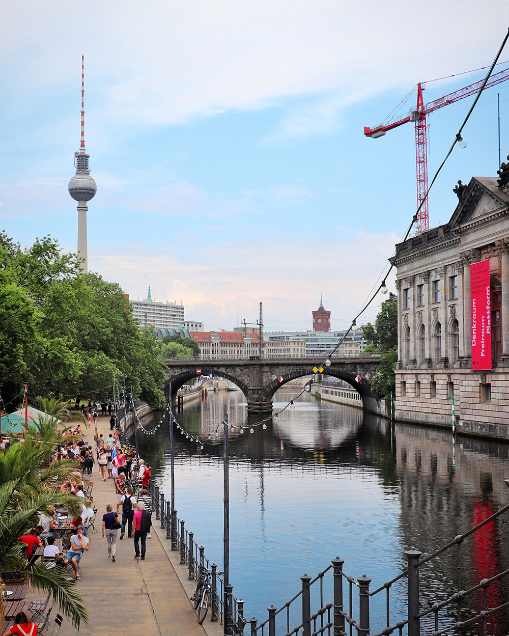 Canal at Museum Island in Berlin