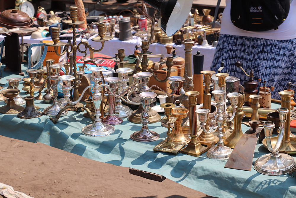 Candlesticks at the Fleamarket at Mauerpark