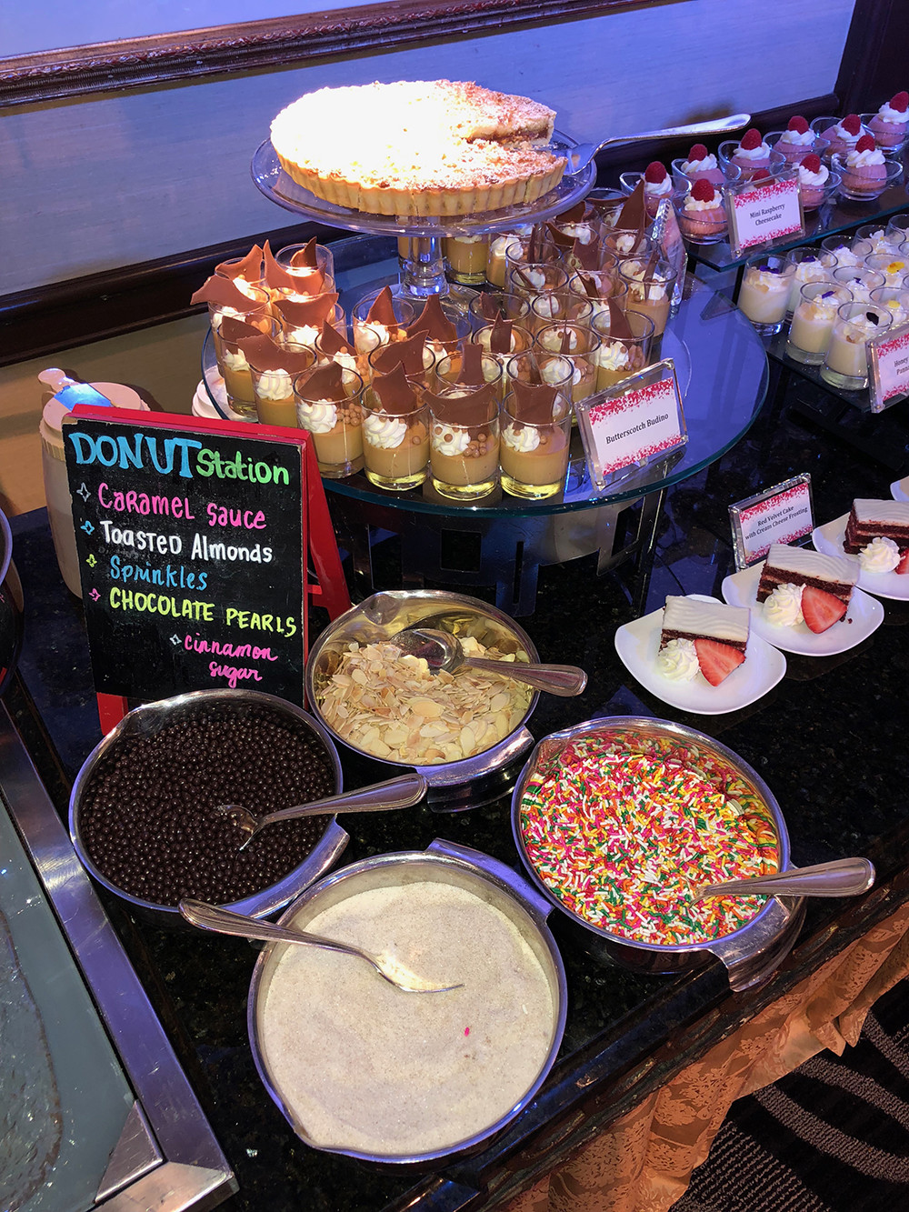 Donut Station at Four Seasons Beverly Hills Brunch