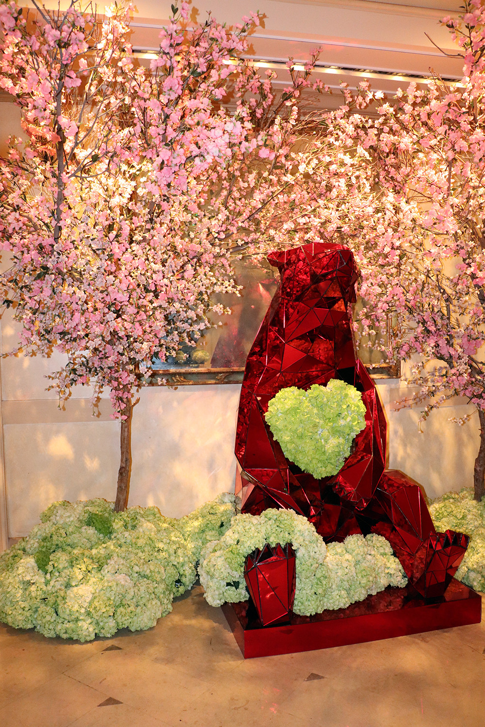 Flowers at the Four Seasons Beverly Hills Brunch
