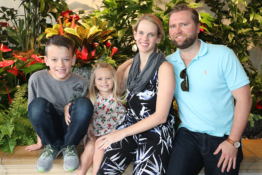 Osborne Family Photo at Four Seasons Beverly Hills Brunch