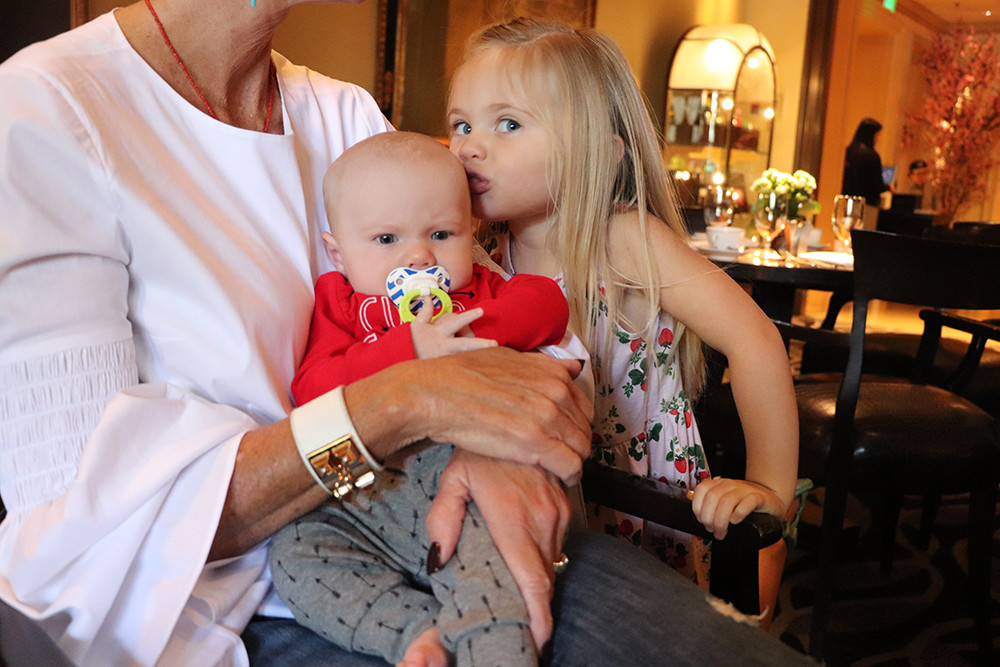 Osborne Kids at Four Seasons Beverly Hills Brunch