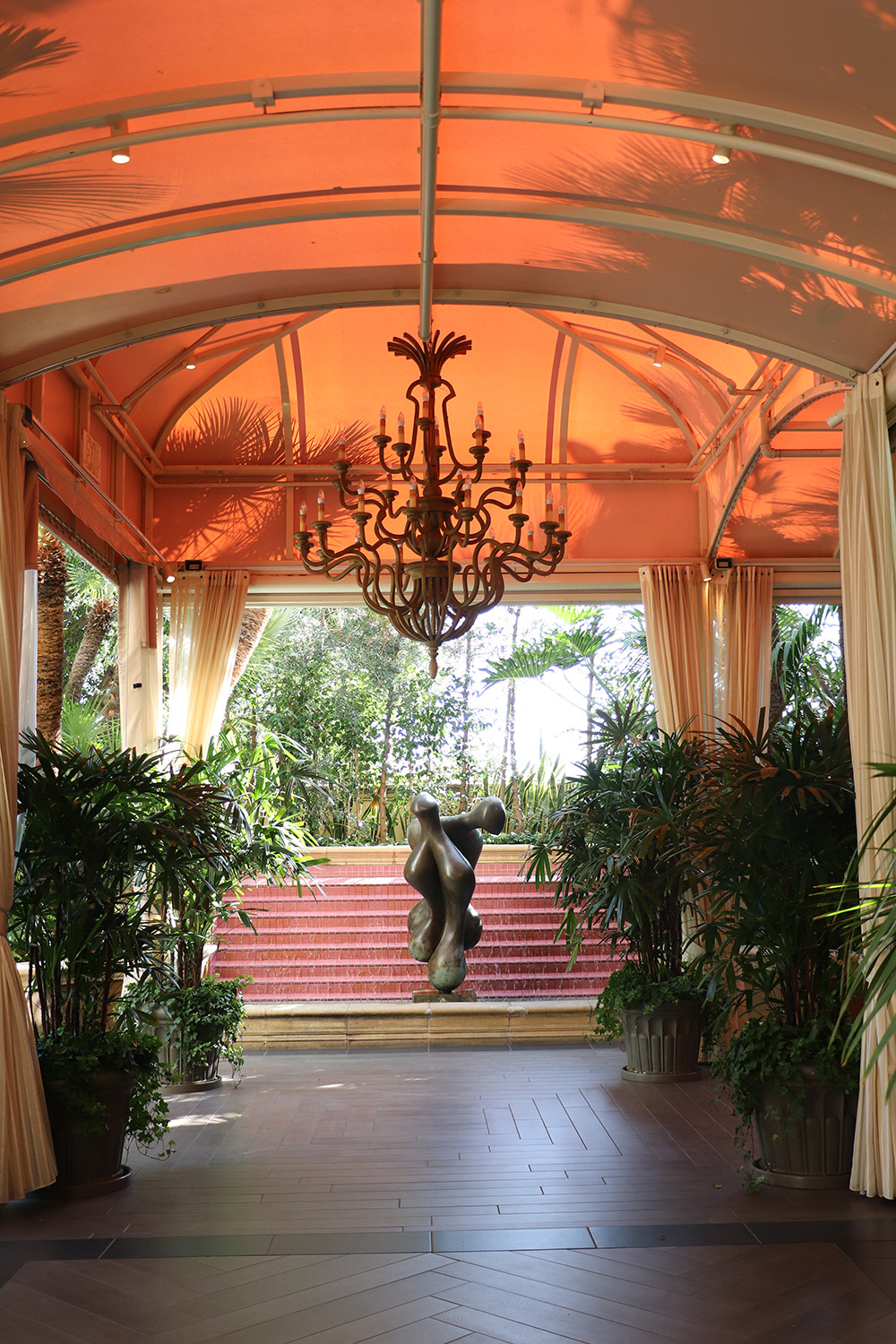 Setting at the Four Seasons Beverly Hills Brunch