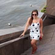 Sunglasses and Nobody's Child Black and White Polka Dots