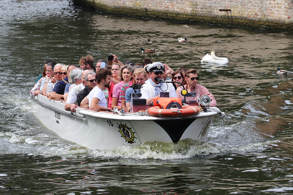 Best of Bruges - Cruise along the Dijver Canal