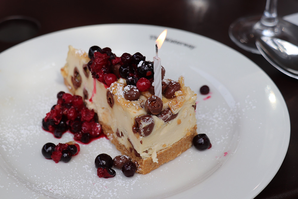 Honeycomb Cheesecake at The Waterway London