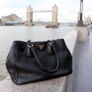 Prada Vitello Daino Shopper