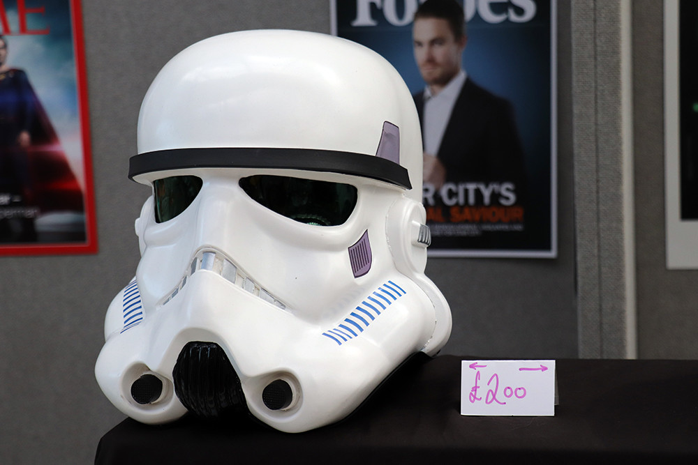 Star Wars Stormtrooper Helmet at London ComicCon
