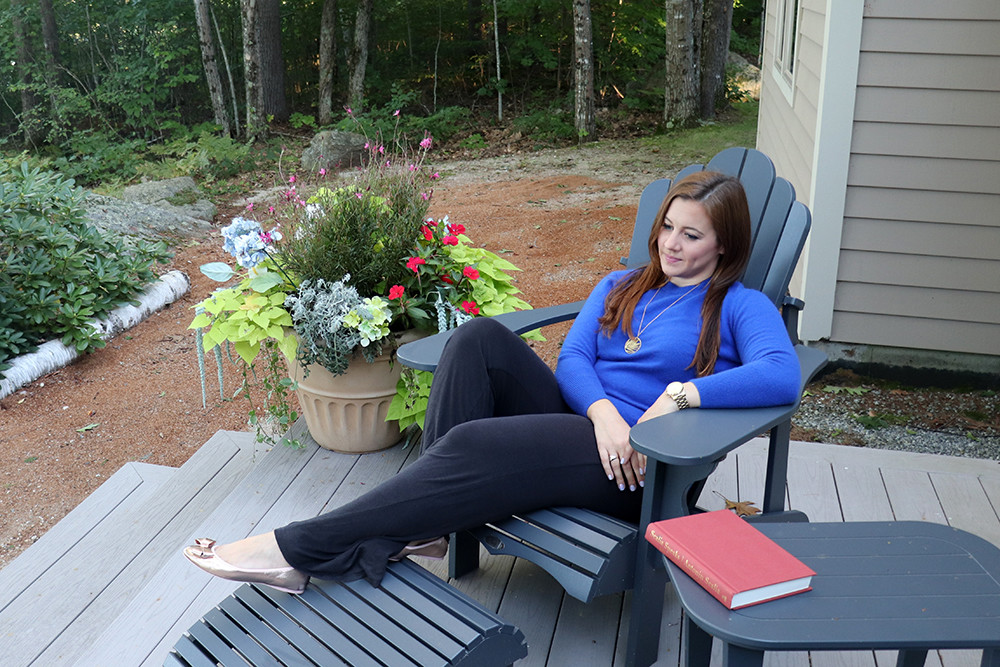 Casual in Cobalt Cashmere