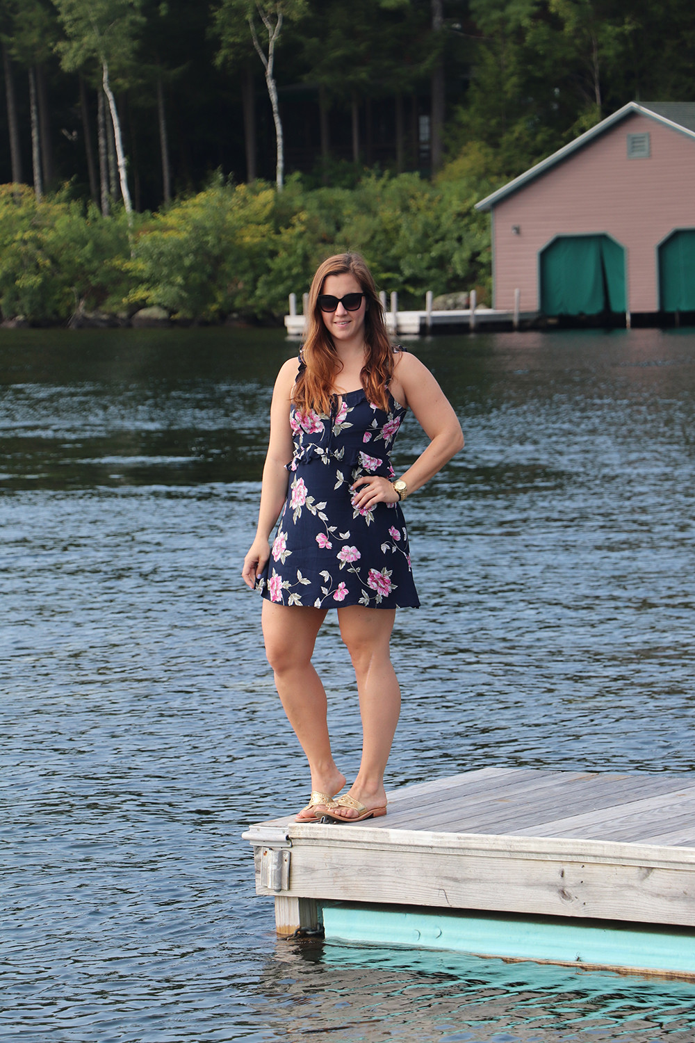 Lake Sunapee cupcakes and cashmere&nbsp; Loraine Wild Roses Dress