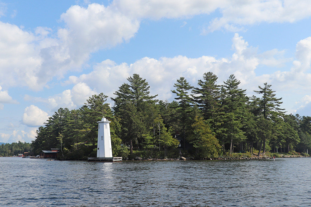 Last of Summer - Lighthouse on Lake Sunapee