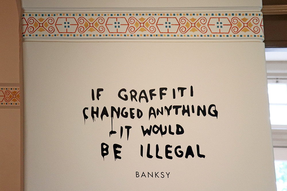 Banksy Amsterdam Exhibit - If Graffiti Changed Anything