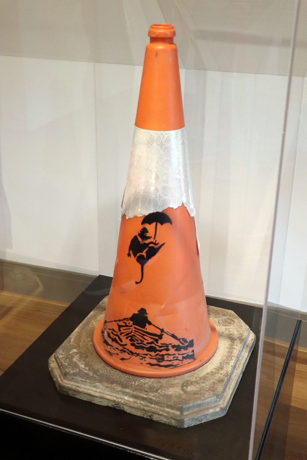 Banksy Amsterdam Exhibit - Traffic Cone