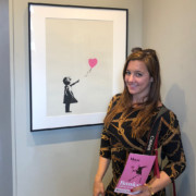 Kelly at the Bankse Amsterdam Exhibit