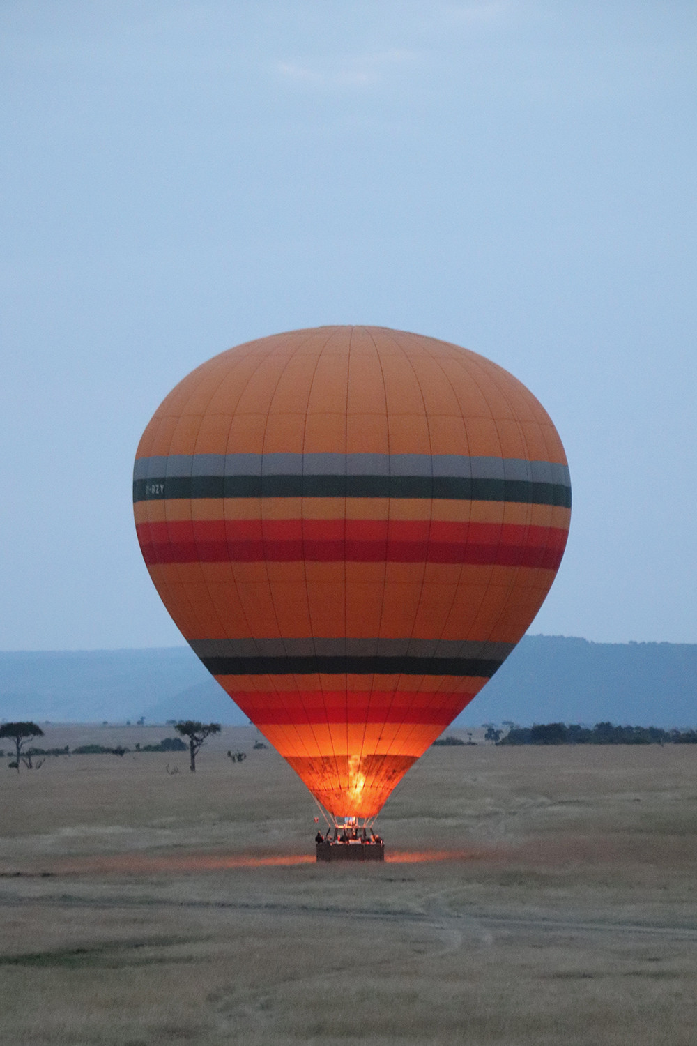Masai Mara Hot Air Balloon Ride - Early Morning