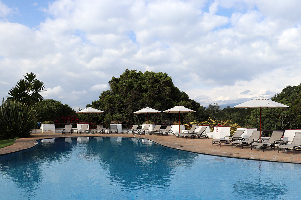 Pool at the Mount Kenya Safari Club