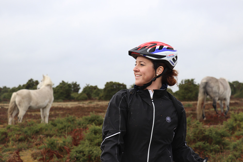Biking in the New Forest