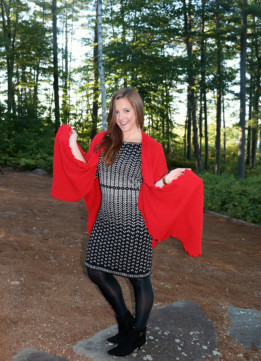 Black and White with a Pop of Red 04