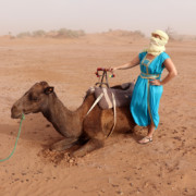 Camping in the Sahara - Arriving at the Bedouin Campsite