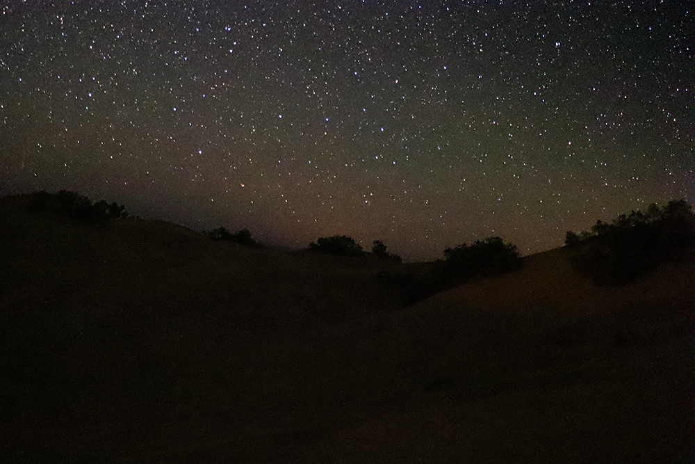 Camping in the Sahara - Stars in the Sahara