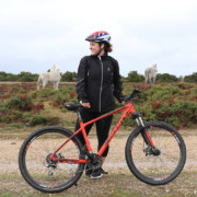 Kelly New Forest Biking with Horses