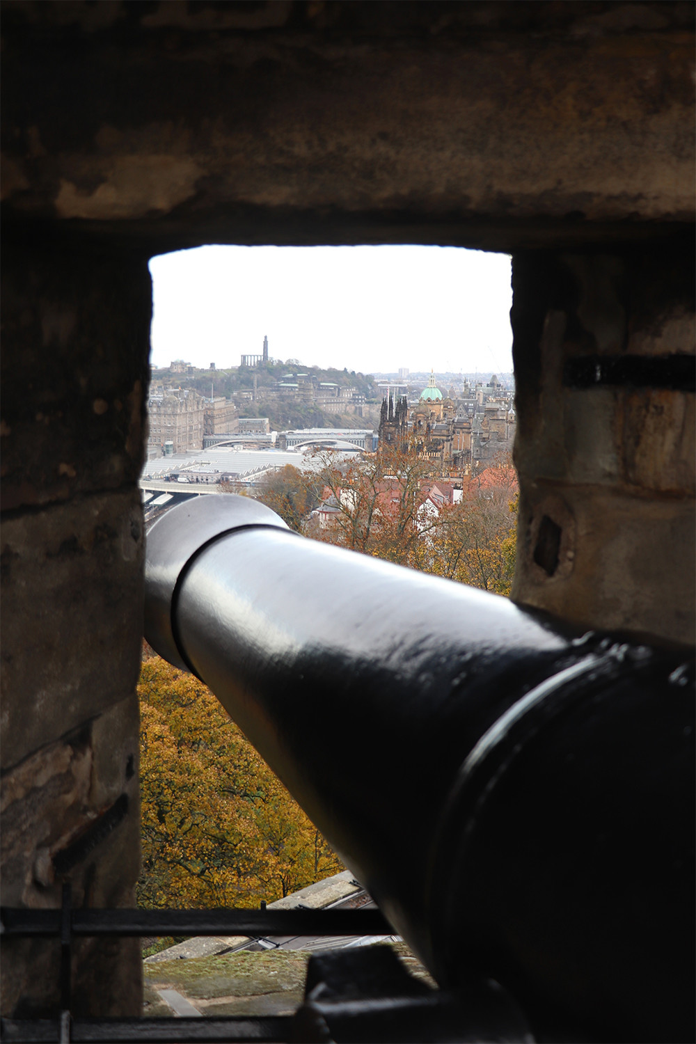 Cannon From Edinburgh Castle