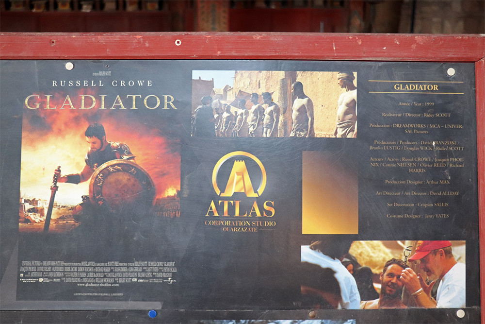 Gladiator Atlas Movie Studios in Morocco