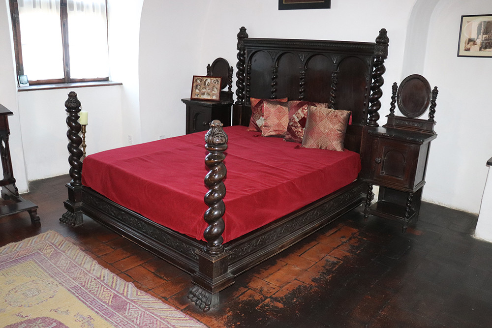 Master Bedroom at Bran Castle