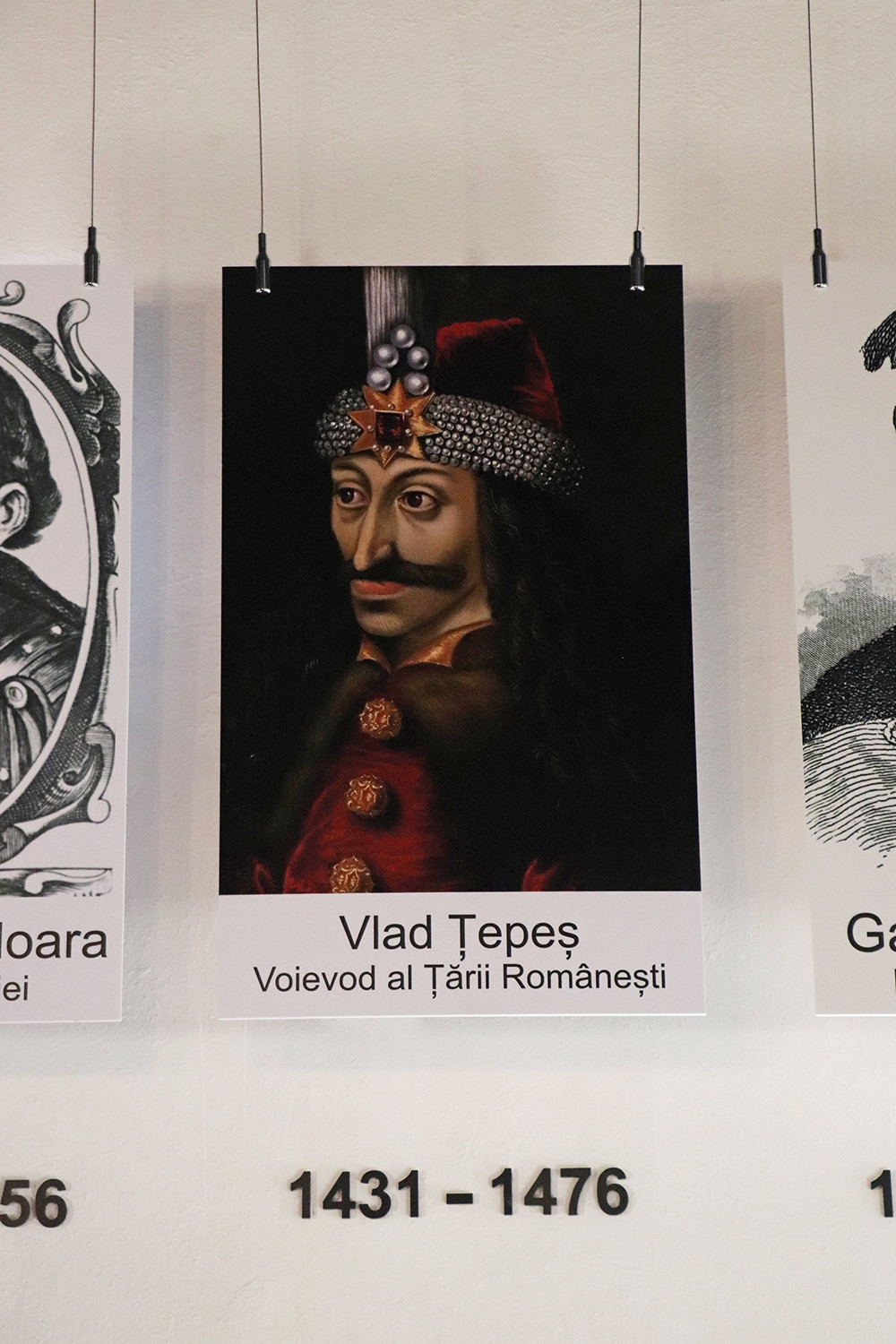 Vlad Portrait at Bran Castle