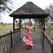 Floral Maxi Dress at the Four Seasons Tanzania 03
