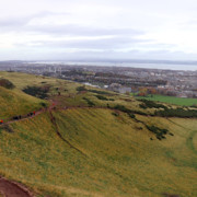View from Arthur's Seat in Edinburgh