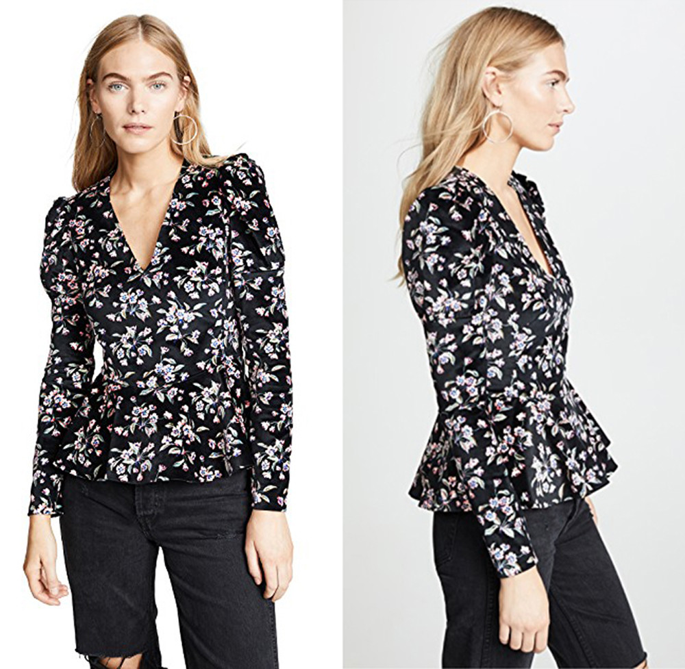 Rebecca Taylor Tilda Structured Blouse