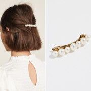 Barrettes are Back - Jennifer Behr Gretel Barrette in Gold