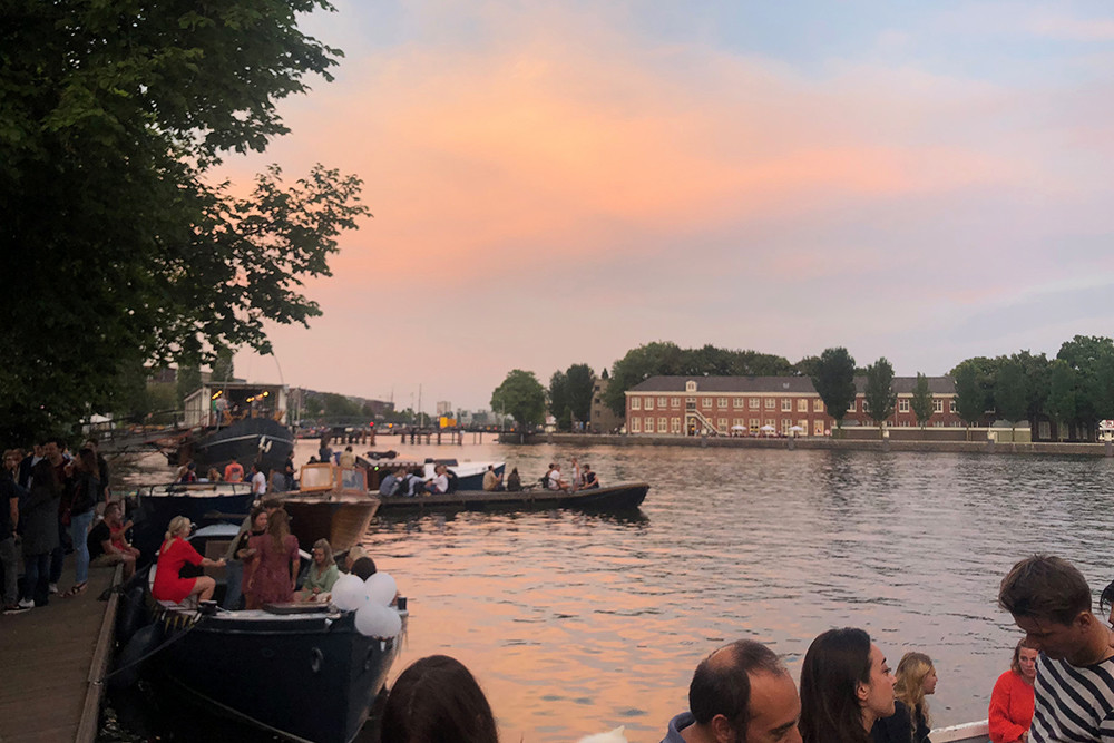 Best of Amsterdam - Sunset on the River