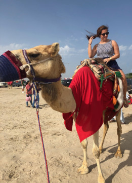 Easter in the Middle East - Kelly Camel in the Desert