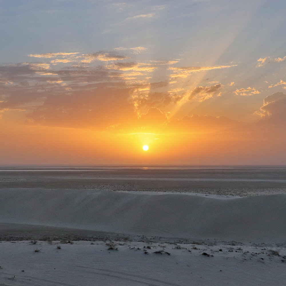 Easter in the Middle East - Qatar Sunset