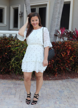 BB Dakota Dots On Dots Dress