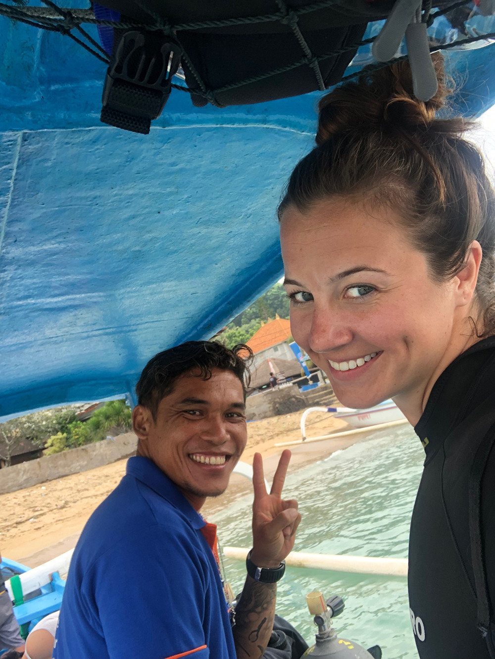Bali Scubadiving - Padang Bai Selfie