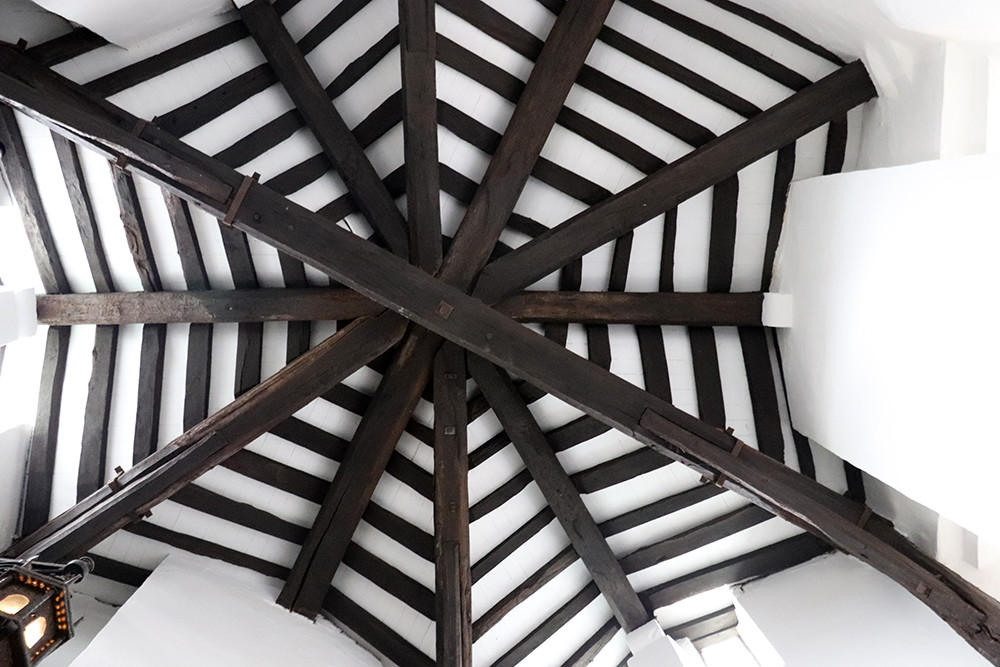 Old Castle Kitchen Ceiling