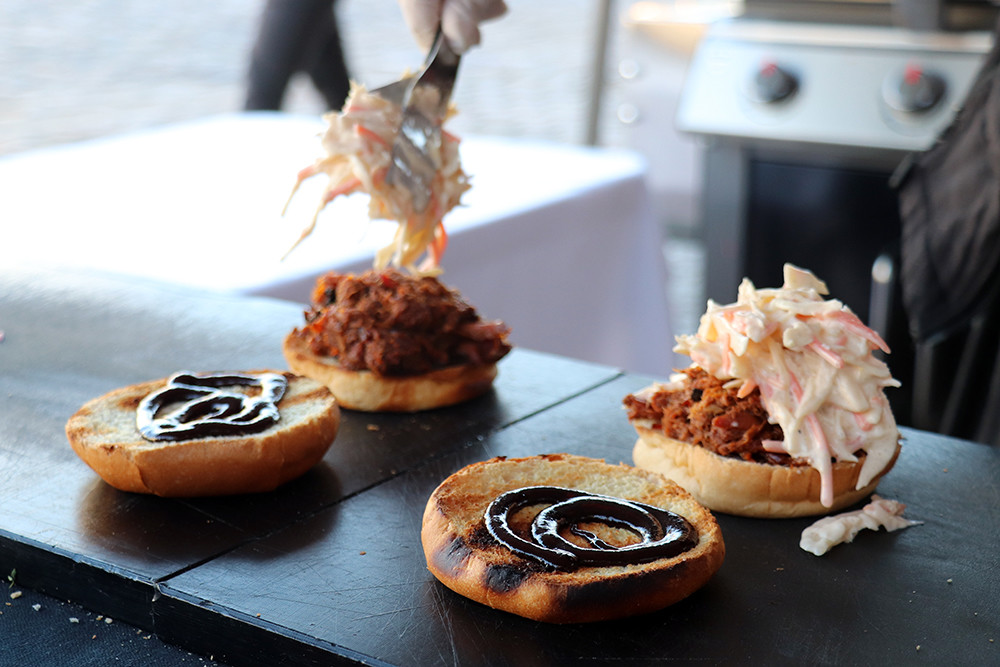 Copenhagen Rose Festival - Pulled Pork Burger